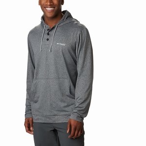 Columbia PFG Slack Tide™ Henley Hoodie Herr MörkGrå (PBQCD2934)